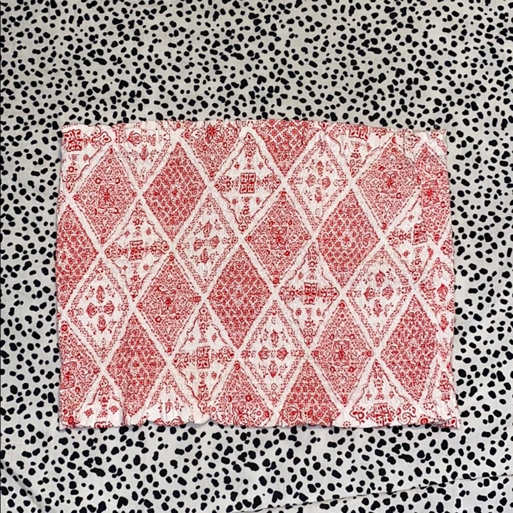 Red Pac Sun Tube Top